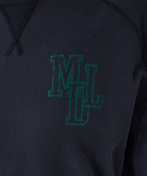 MICA&DEAL(マイカ&ディール)の「"MDL"フロッキーロゴプリントスウェット(スウェット・レディース・ピンク/グリーン/グレー/ネイビー・FREE)」の6枚目の写真