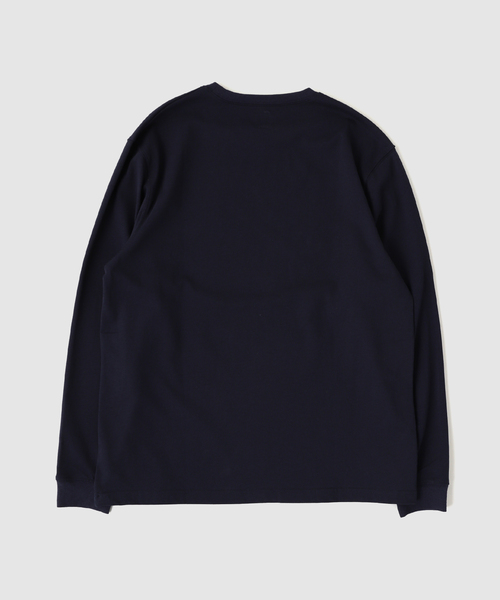 SPECIAL GUEST K.K(スペシャルゲスト)の「SPECIAL GUEST / スペシャルゲスト CASINO LOGO LS TEE(Tシャツ/カットソー・メンズ・ネイビー/ホワイト・LARGE/MEDIUM)」の3枚目の写真