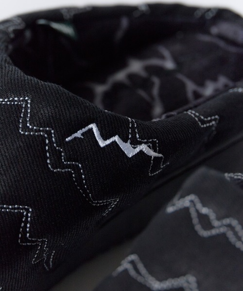 SUBU（スブ）の「SUBUxMANASTASH/スブ×マナスタッシュ MT. STITCH SANDAL マウンテンステッチサンダル スリッポン 巾着付き メンズ 2026年 秋 秋服 冬 冬服（サンダル・メンズ・ブラック・1/2/3）」の7枚目の写真