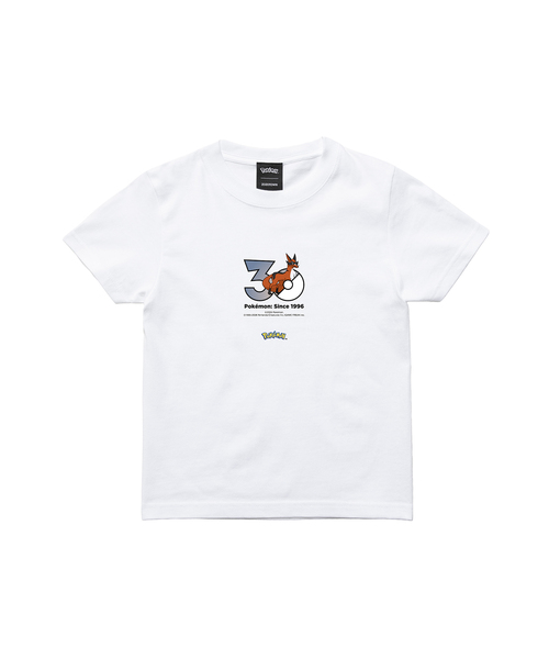 ZOZOSPOT(ゾゾスポット)の「Pokemon 30th Anniversary 1025 T-shirt 「フォクスライ」(Tシャツ/カットソー・レディース・ホワイト・160cm/150cm/140cm/130cm/120cm/110cm/100cm/XXX-LARGE/XX-LARGE/X-LARGE/LARGE/MEDIUM/SMALL)」の2枚目の写真