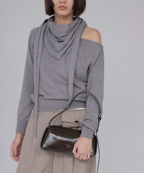 CHRISTIAN VILLA(クリスチャンヴィラ)の「【CHRISTIAN VILLA/クリスチャンヴィラ】one strap shoulder bag(ショルダーバッグ・レディース・ブラウン・フリー)」の2枚目の写真