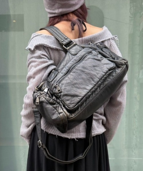 Chikashitsu +（チカシツプラス）の「【Chikashitsu +】clay net zip-up jacket / 【チカシツプラス】クレイネットシアージップアップジャケット（カーディガン/ボレロ・メンズ・ブラック/グレー/アイボリー・ONE SIZE）」の18枚目の写真