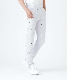 【PEARLY GATES】鹿の子サッカーストライプパンツ (MENS)