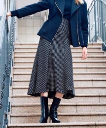 ◆ツイードマーメイドスカート
