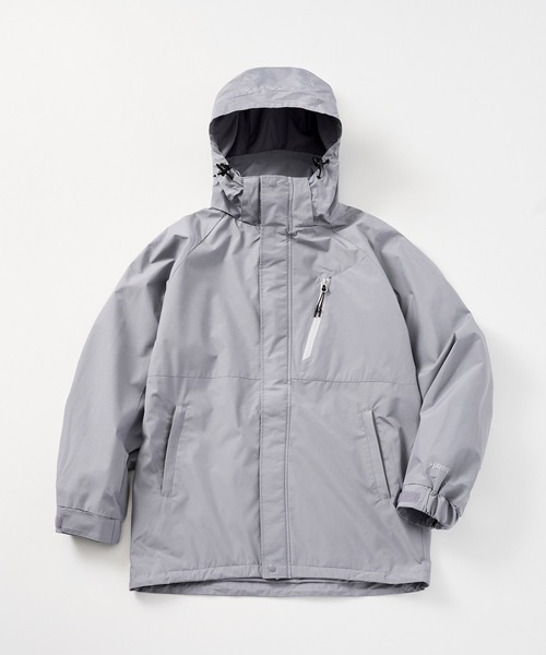 +phenix(プラスフェニックス)の「+phenix(プラスフェニックス)HALF COAT ハーフコート / WINDSTOPPER PRODUCTS BY GORE-TEX LABS(ダウンジャケット/コート・メンズ・ブラック/グレー/ネイビー・L/M)」の10枚目の写真