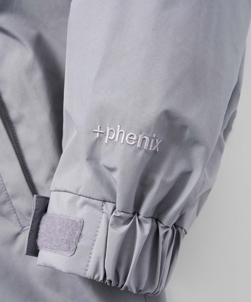 +phenix(プラスフェニックス)の「+phenix(プラスフェニックス)HALF COAT ハーフコート / WINDSTOPPER PRODUCTS BY GORE-TEX LABS(ダウンジャケット/コート・メンズ・ブラック/グレー/ネイビー・L/M)」の15枚目の写真