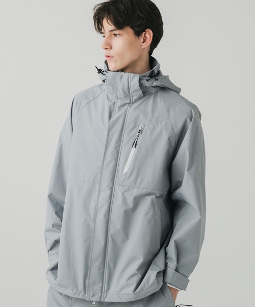 +phenix(プラスフェニックス)の「+phenix(プラスフェニックス)HALF COAT ハーフコート / WINDSTOPPER PRODUCTS BY GORE-TEX LABS(ダウンジャケット/コート・メンズ・ブラック/グレー/ネイビー・L/M)」の8枚目の写真
