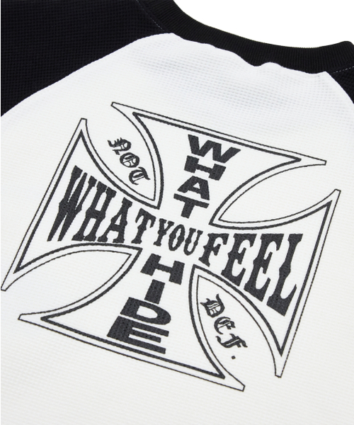 DEFの「DEF WOMENS WAFFLE LONG SLEEVES BLACK(Tシャツ/カットソー・レディース・その他・ONE SIZE)」の5枚目の写真