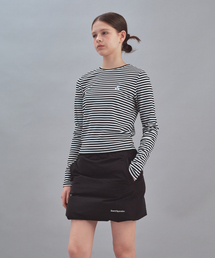 STRIPE LONG SLEEVE - BLACK