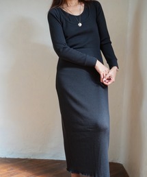 ARCHI（アーキ）の「WASHABLE WOOL S/L DRESS（ワンピース）」