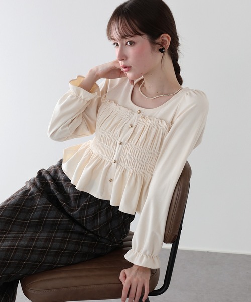 ガーリー」に該当するレディースのトップスファッション通販 - ZOZOTOWN