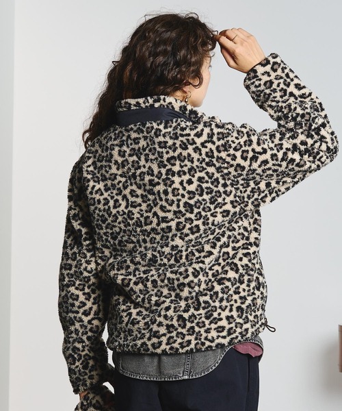 TAION(タイオン)の「【ROSE BUD別注】TAION/BOA JACKET(その他アウター・レディース・レオパード/ホワイト・ONE SIZE)」の6枚目の写真