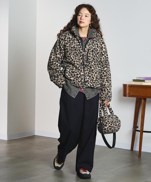 TAION(タイオン)の「【ROSE BUD別注】TAION/BOA JACKET(その他アウター・レディース・レオパード/ホワイト・ONE SIZE)」の7枚目の写真
