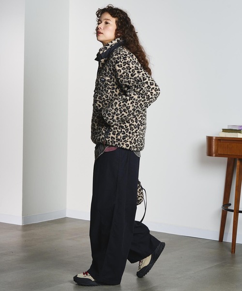 TAION(タイオン)の「【ROSE BUD別注】TAION/BOA JACKET(その他アウター・レディース・レオパード/ホワイト・ONE SIZE)」の8枚目の写真