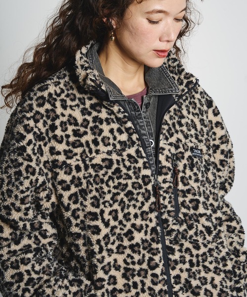 TAION(タイオン)の「【ROSE BUD別注】TAION/BOA JACKET(その他アウター・レディース・レオパード/ホワイト・ONE SIZE)」の10枚目の写真