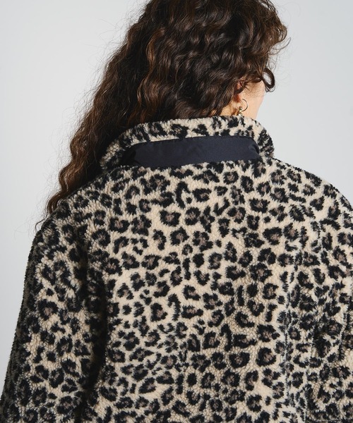 TAION(タイオン)の「【ROSE BUD別注】TAION/BOA JACKET(その他アウター・レディース・レオパード/ホワイト・ONE SIZE)」の11枚目の写真
