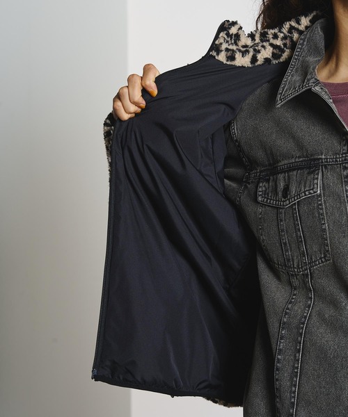 TAION(タイオン)の「【ROSE BUD別注】TAION/BOA JACKET(その他アウター・レディース・レオパード/ホワイト・ONE SIZE)」の14枚目の写真