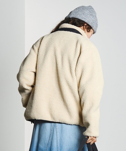 TAION(タイオン)の「【ROSE BUD別注】TAION/BOA JACKET(その他アウター・レディース・レオパード/ホワイト・ONE SIZE)」の18枚目の写真