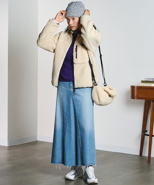 TAION(タイオン)の「【ROSE BUD別注】TAION/BOA JACKET(その他アウター・レディース・レオパード/ホワイト・ONE SIZE)」の19枚目の写真