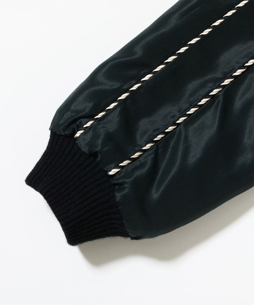 TAILOR TOYO(テーラートウヨウ)の「【TAILOR TOYO/東洋テーラー】ACETATE QUILT SUKA(スカジャン・メンズ・ブラック・M/S/L)」の5枚目の写真
