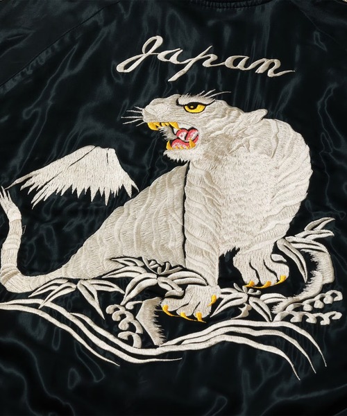TAILOR TOYO(テーラートウヨウ)の「【TAILOR TOYO/東洋テーラー】ACETATE QUILT SUKA(スカジャン・メンズ・ブラック・M/S/L)」の4枚目の写真