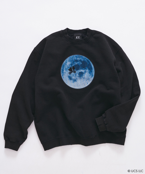 JOURNAL STANDARD(ジャーナルスタンダード)の「MOVIE GRAPHIC プリントスウェット 裏起毛(Tシャツ/カットソー・メンズ・アイボリー/ブラック/ブラックミックス/ブラック×ブラック/オートミール・LARGE/MEDIUM)」の4枚目の写真
