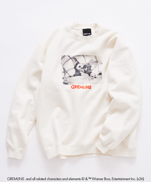 JOURNAL STANDARD(ジャーナルスタンダード)の「MOVIE GRAPHIC プリントスウェット 裏起毛(Tシャツ/カットソー・メンズ・アイボリー/ブラック/ブラックミックス/ブラック×ブラック/オートミール・LARGE/MEDIUM)」の2枚目の写真