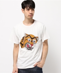 ALDIES | Tiger Emroidery T トラ刺繍Tシャツ(Tシャツ/カットソー)