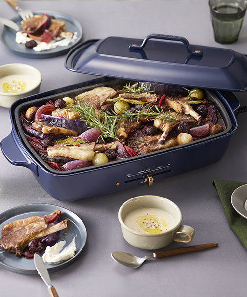 BRUNO（ブルーノ）の「ホットプレート グランデサイズ（キッチン家電・レディース・ホワイト/レッド/グレー/ピンク/グリーン/ライトブルーグレー/オレンジ系その他/ネイビー/ブルー系その他3/ワインレッド/グレイッシュベージュ/ブラウン/ベージュ系その他/グレー系その他/グリーン系その他/イエロー系その他/ミント/ライトブルー・ﾌﾘ-）」の13枚目の写真