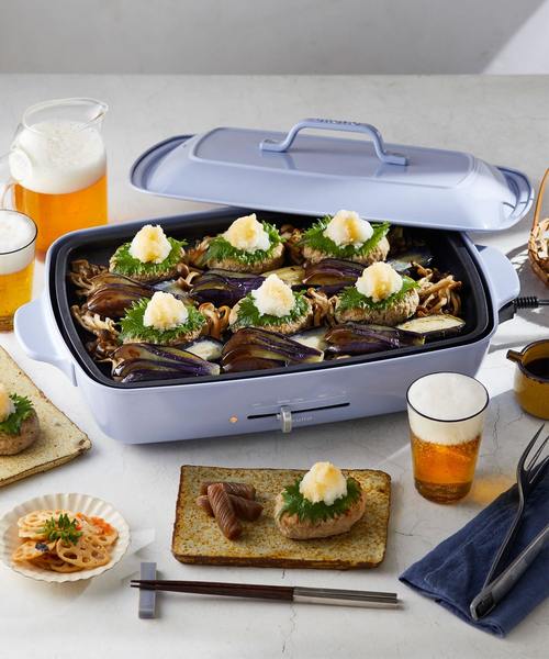 BRUNO（ブルーノ）の「ホットプレート グランデサイズ（キッチン家電・レディース・ホワイト/レッド/グレー/ピンク/グリーン/ライトブルーグレー/オレンジ系その他/ネイビー/ブルー系その他3/ワインレッド/グレイッシュベージュ/ブラウン/ベージュ系その他/グレー系その他/グリーン系その他/イエロー系その他/ミント/ライトブルー・ﾌﾘ-）」の14枚目の写真