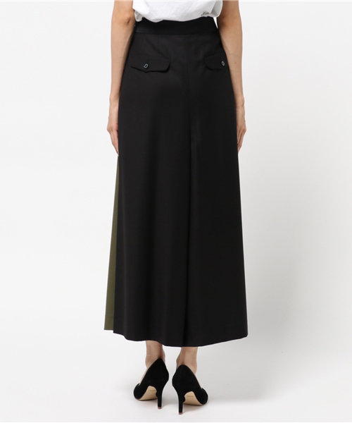 GUILD PRIME（ギルドプライム）の「【GUILD PRIME】WOMENS インサイドプリーツワイドパンツ（その他パンツ・レディース・カーキ・34/36）」の4枚目の写真