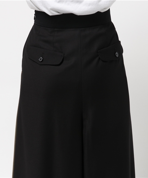 GUILD PRIME（ギルドプライム）の「【GUILD PRIME】WOMENS インサイドプリーツワイドパンツ（その他パンツ・レディース・カーキ・34/36）」の6枚目の写真