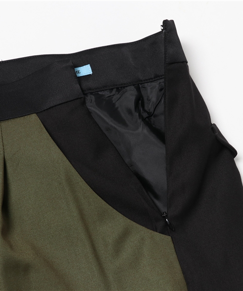 GUILD PRIME（ギルドプライム）の「【GUILD PRIME】WOMENS インサイドプリーツワイドパンツ（その他パンツ・レディース・カーキ・34/36）」の9枚目の写真