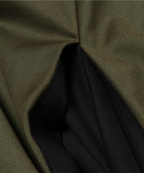 GUILD PRIME（ギルドプライム）の「【GUILD PRIME】WOMENS インサイドプリーツワイドパンツ（その他パンツ・レディース・カーキ・34/36）」の10枚目の写真