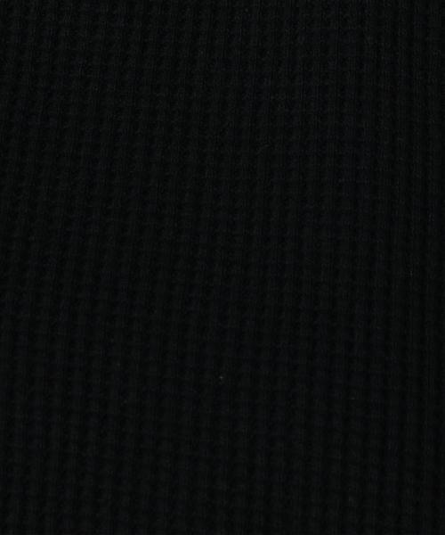 Another Edition(アナザーエディション)の「ワッフル断ち切りノースリーブ/AEBC ワッフルタチキリ NSL◆(Tシャツ/カットソー・レディース・オフホワイト/ブラック/ライトピンク・FREE)」の15枚目の写真