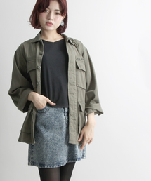 WEGO（ウィゴー）の「WEGO/フライボタン台形スカート（スカート）」
