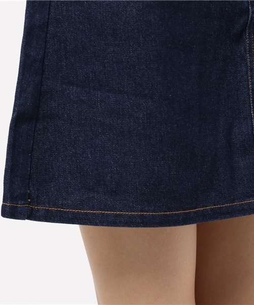 WEGO（ウィゴー）の「WEGO/フライボタン台形スカート（スカート・レディース・ブラック/アニマル/ワイン/ダークオレンジ/インディゴブルー/ダークインディゴブルー/その他・FREE）」の14枚目の写真