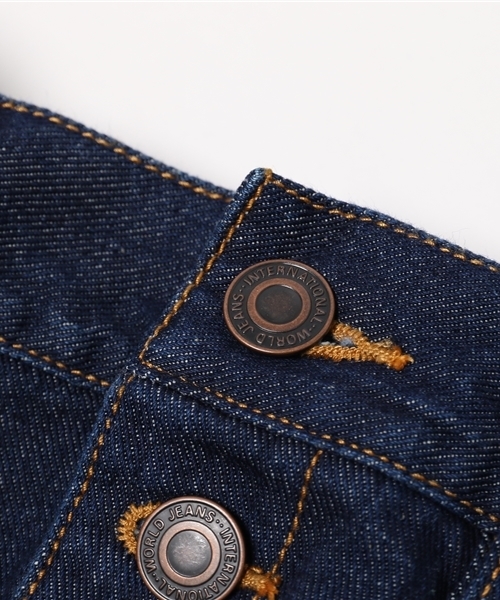 WEGO（ウィゴー）の「WEGO/フライボタン台形スカート（スカート・レディース・ブラック/アニマル/ワイン/ダークオレンジ/インディゴブルー/ダークインディゴブルー/その他・FREE）」の16枚目の写真