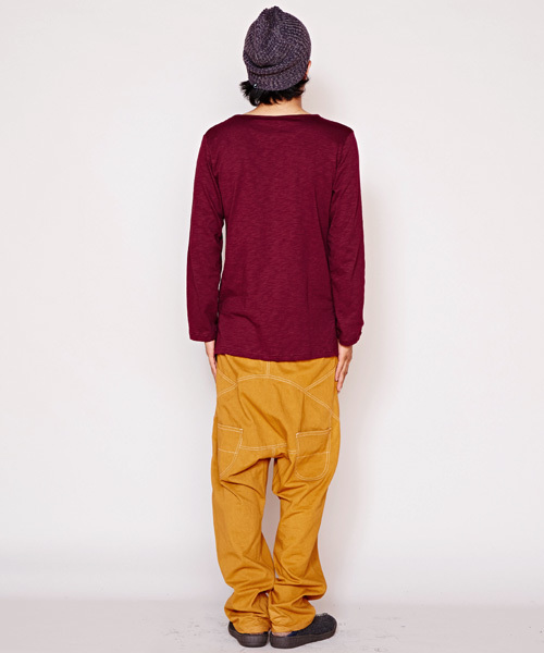 チャイハネ（チャイハネ）の「【チャイハネ】バッファローメンズＴシャツ（Tシャツ/カットソー・メンズ・ホワイト/パープル/ネイビー・FREE）」の16枚目の写真