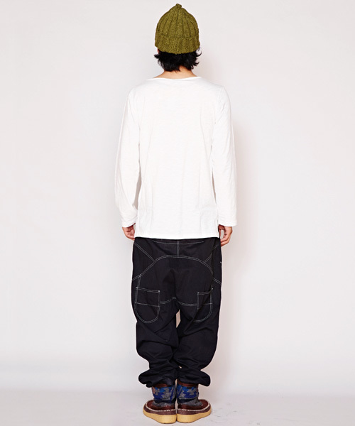 チャイハネ（チャイハネ）の「【チャイハネ】バッファローメンズＴシャツ（Tシャツ/カットソー・メンズ・ホワイト/パープル/ネイビー・FREE）」の13枚目の写真