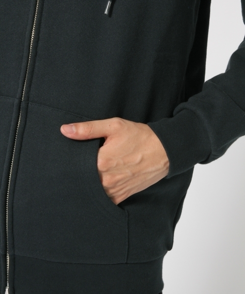 HARE(ハレ)の「ウラケZIPパーカー(HARE)(パーカー・メンズ・グレー/ブラック/ベージュ・LARGE/SMALL/MEDIUM)」の9枚目の写真