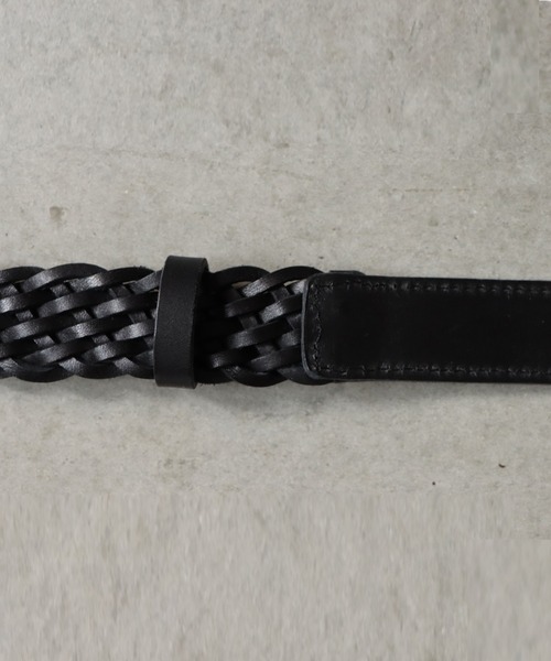 antiqua(アンティカ)の「メッシュ本革ベルト(ベルト・レディース・ブラウン/キャメル/ブラック・FREE)」の16枚目の写真