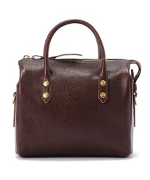 P10-19SY/IL BISONTE/ボストンバッグ/グリーン イルビゾンテ IL BISONTE 2WAYミニボストンバッグ グリーン