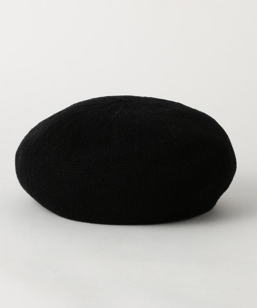 green label relaxing（グリーンレーベルリラクシング）の「BC GLR CTN ベレー帽 ◆（ハンチング/ベレー帽・メンズ・ブラック/グレー・FREE）」の9枚目の写真