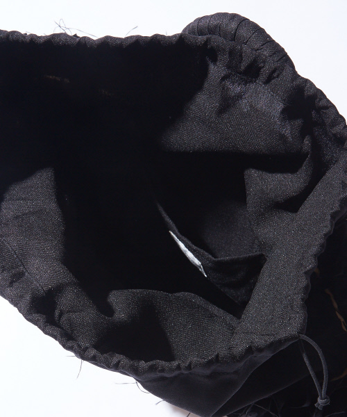 Rouge vif（ルージュヴィフ）の「Cashellie ﾌﾘﾙﾄｰﾄ(S)（かごバッグ・レディース・ブラック/ベージュ/ネイビー・FREE）」の7枚目の写真