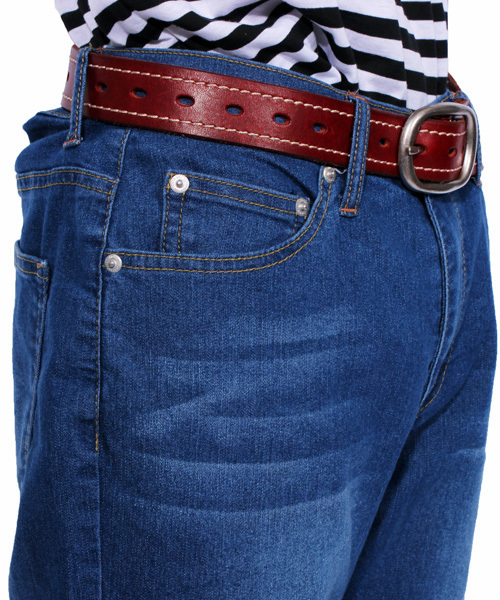 ８(eight)（エイト）の「デニム クロップドパンツ ７分丈 ショートパンツ （デニムパンツ・メンズ・インディゴブルー/ブラック/ブルー/ワンウォッシュ/グレー・MEDIUM/X-LARGE/LARGE）」の17枚目の写真