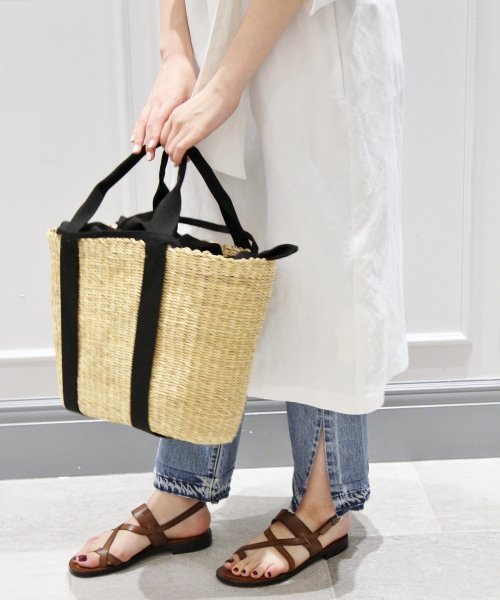 plage（プラージュ）の「MUUN カゴBAG◆（かごバッグ・レディース・ベージュ・FREE）」の7枚目の写真