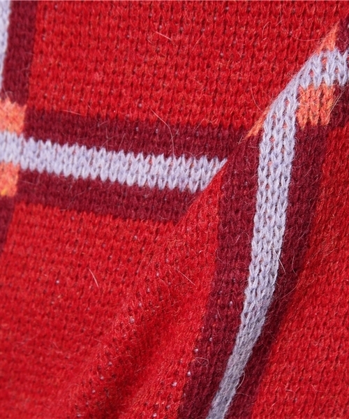 Language(ランゲージ)の「オリジナルモンドリアンワンピ(ワンピース・レディース・アイボリー/ネイビー/レッド・38)」の9枚目の写真