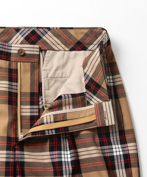 MONKEY TIME（モンキータイム）の「＜monkey time＞ TW CHECK WIDE 1P PANTS/ワイドパンツ ◆（その他パンツ・メンズ・ブラウン・MEDIUM/SMALL/LARGE）」の11枚目の写真