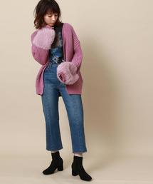 Another Edition | 【一部予約】シャギースリーブ畦編みカーディガン(カーディガン/ボレロ)